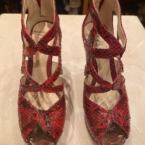 Genuine Snakeskin Alexandre Birman
